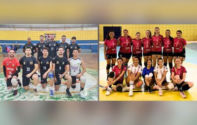 Palmeira e Tibagi vencem a 1ª etapa do Grand Prix de Vôlei da AMCG